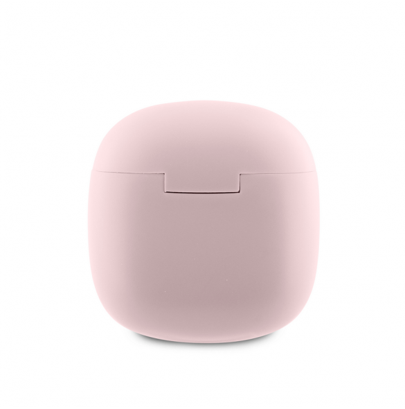 Guess tryckt klassisk logotyp TWS trådlösa hörlurar Rosa