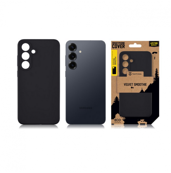 Tactical Velvet Smoothie Cover för Samsung Galaxy S25 Asphalt
