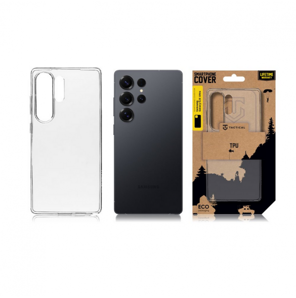 Taktisk TPU-skal till Samsung Galaxy S25 Ultra Transparent