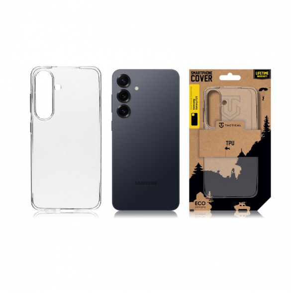 Taktisk TPU-skal till Samsung Galaxy S25 Transparent