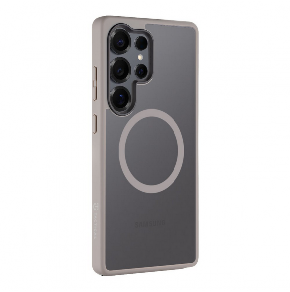 Tactical MagForce Hyperstealth skal till Samsung Galaxy S25 Ultra Light Grey
