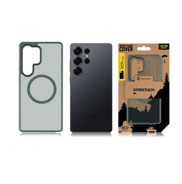 Tactical MagForce Hyperstealth skal till Samsung Galaxy S25 Ultra Forest Green