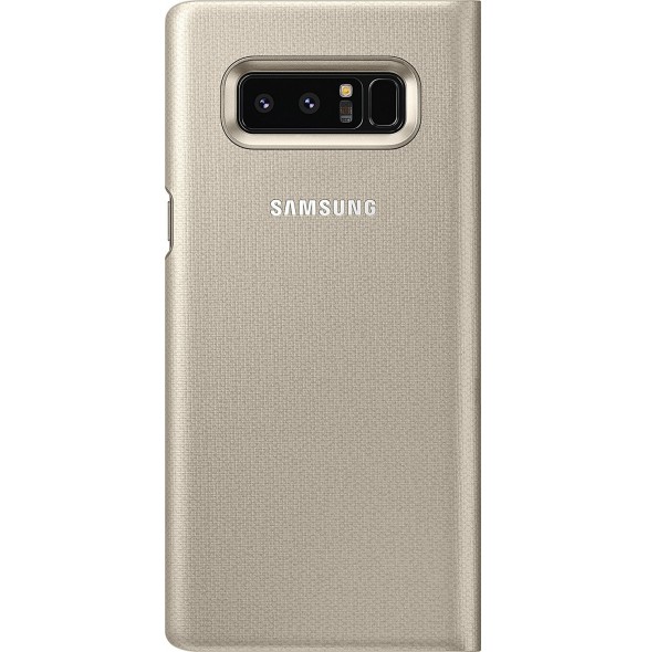 Samsung EF-NN950PFE LED View Cover Vikbart Fodral Till Samsung Galaxy Note 8 - Guld