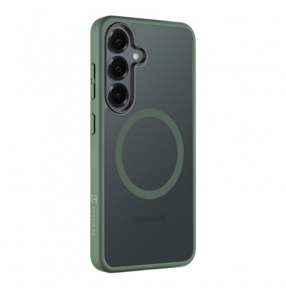 Tactical MagForce Hyperstealth skal till Samsung Galaxy S25 Forest Green