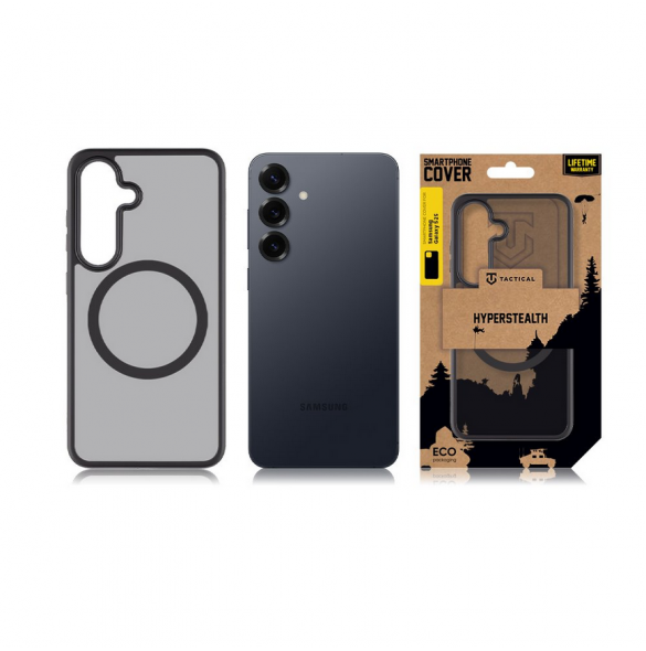 Tactical MagForce Hyperstealth skal till Samsung Galaxy S25 Asphalt