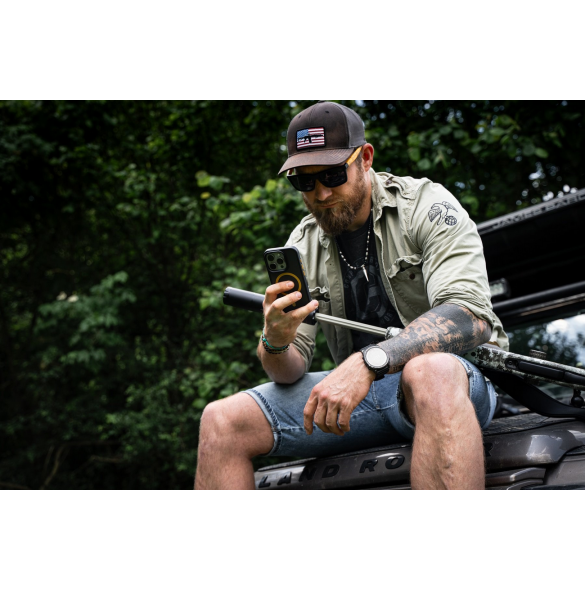 Tactical MagForce Hyperstealth 2.0 Skal till Samsung Galaxy S25 Ultra Svart/Gul