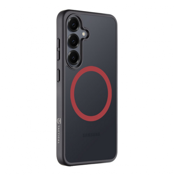 Tactical MagForce Hyperstealth 2.0 Skal till Samsung Galaxy S25 Svart/Röd