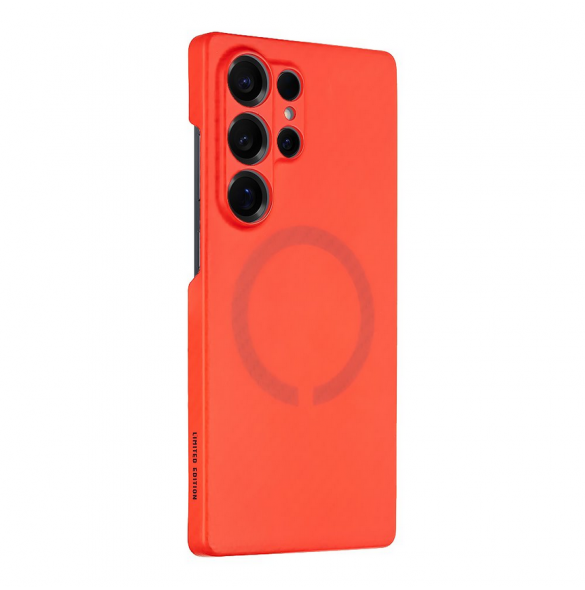Tactical MagForce Aramid Bloody Mary Limited Edition skal till Samsung Galaxy S25 Ultra