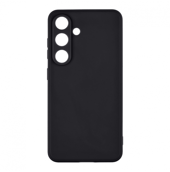 OBAL:ME Matte TPU skal för Samsung Galaxy S25 Svart