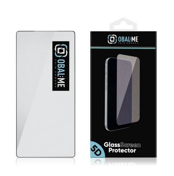 OBAL:ME 5D skärmskydd i glas för Samsung Galaxy S25 Ultra Black
