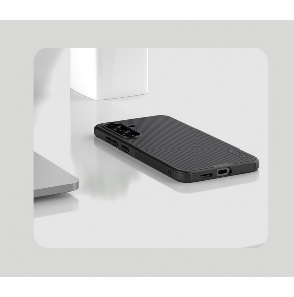 Nillkin Super Frosted PRO Bakskal till Samsung Galaxy S25 Svart