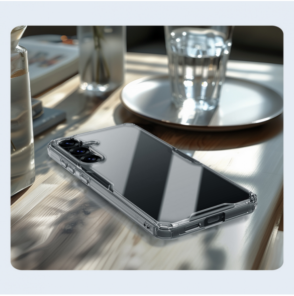 Nillkin Nature TPU PRO skal till Samsung Galaxy S25+ Transparent