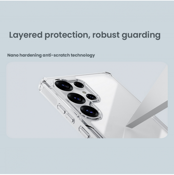 Nillkin Nature TPU PRO skal till Samsung Galaxy S25 Ultra Transparent
