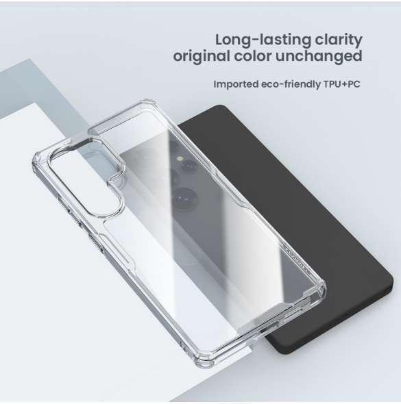 Nillkin Nature TPU PRO skal till Samsung Galaxy S25 Ultra Transparent
