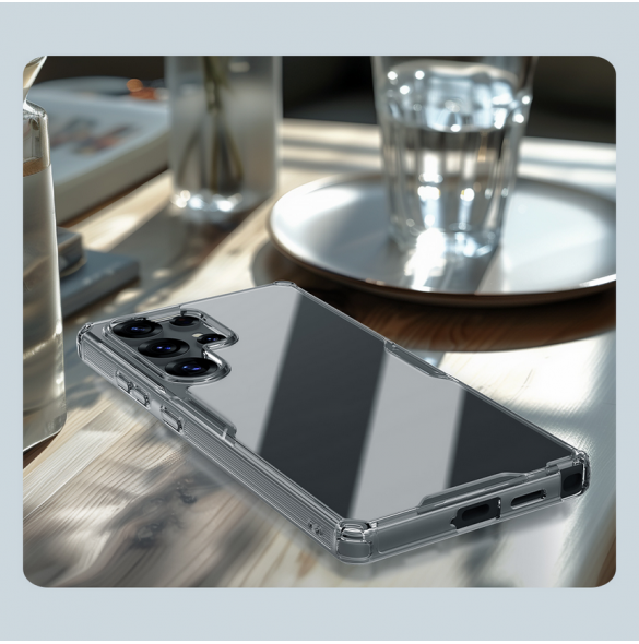 Nillkin Nature TPU PRO skal till Samsung Galaxy S25 Ultra Transparent