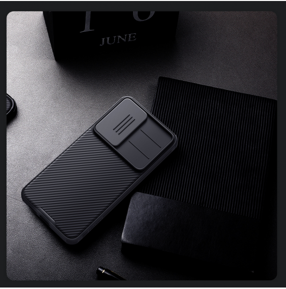 Nillkin CamShield PRO hårt fodral för Samsung Galaxy S25+ Svart