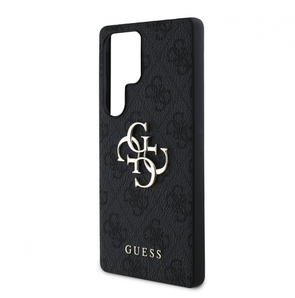 Guess PU 4G metalllogofodral till Samsung Galaxy S25 Ultra Grey