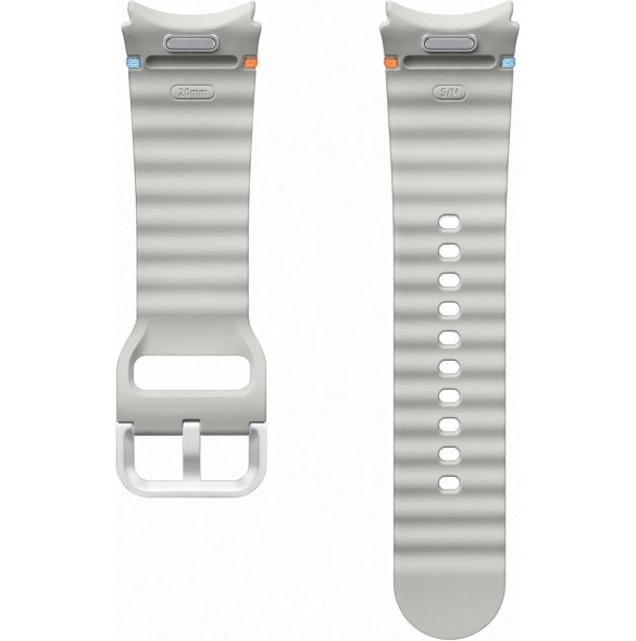 Samsung Sport Band (S/M) ET-SNL30SSE för Galaxy Watch7 | Klockarmband, Sportarmband Elastiskt, Silver
