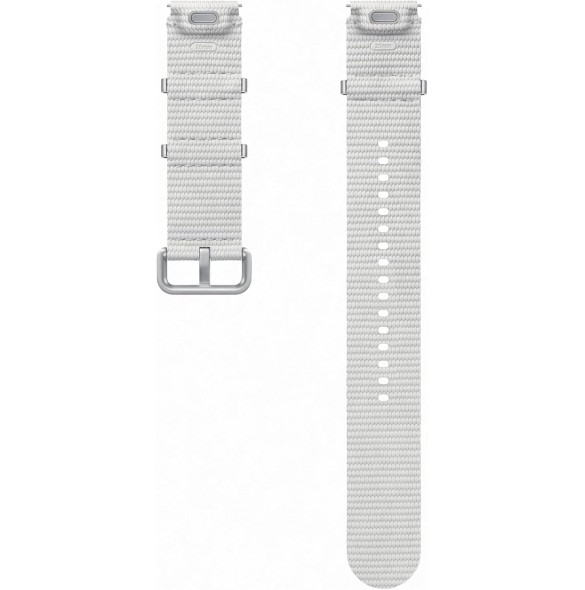 Samsung Athleisure Band (M/L) ET-SOL31LSEG för Galaxy Watch7 | Klockarmband, sportarmband, resår, silver