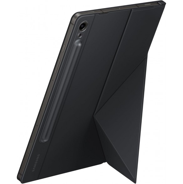 Samsung Smart Book Cover Dual View Flip Tablet-fodral för Galaxy Tab S9 | Galaxy Tab S9 FE, Svart BX710PBE