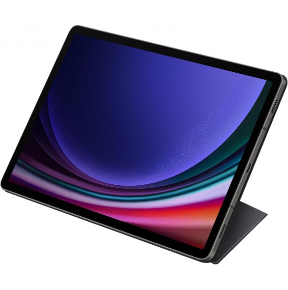 Samsung Smart Book Cover Dual View Flip Tablet-fodral för Galaxy Tab S9 | Galaxy Tab S9 FE, Svart BX710PBE
