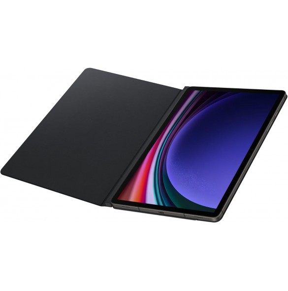 Samsung Smart Book Cover Dual View Flip Tablet-fodral för Galaxy Tab S9 | Galaxy Tab S9 FE, Svart BX710PBE