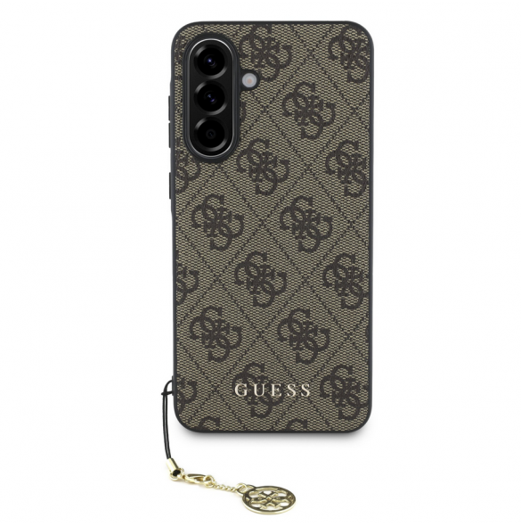 Guess 4G berlockfodral till Samsung Galaxy A56 Brun