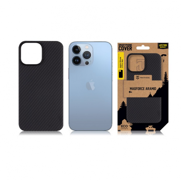 Tactical MagForce Aramid Skal till iPhone 13 Pro Max - Svart