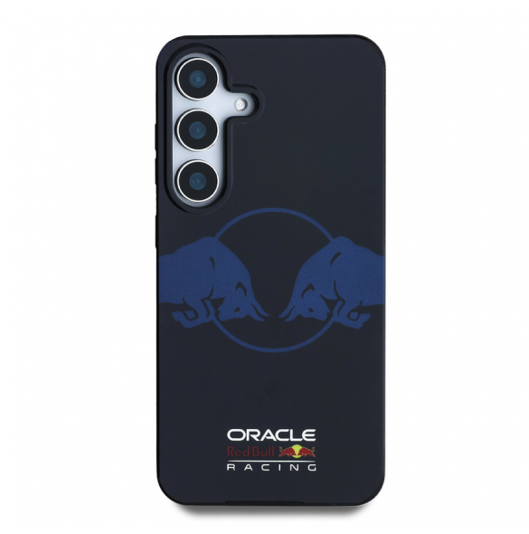 Red Bull PC/TPU Two Bulls Magsafe-fodral till Samsung Galaxy S25 Navy