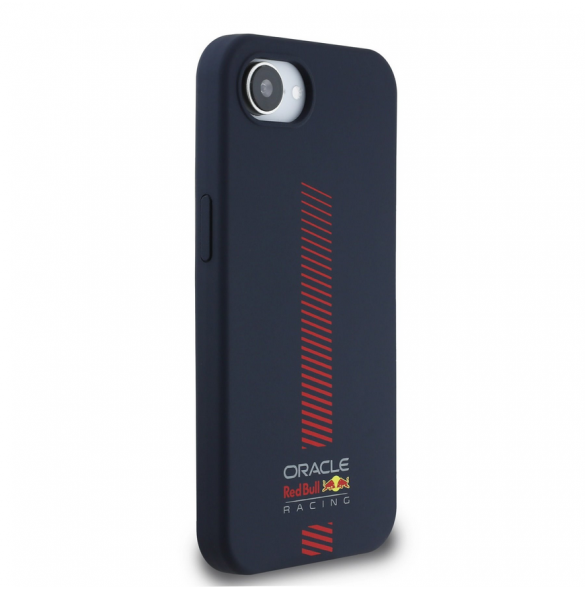 Red Bull Silikon Powerbar MagSafe Fodral för iPhone 16e Navy