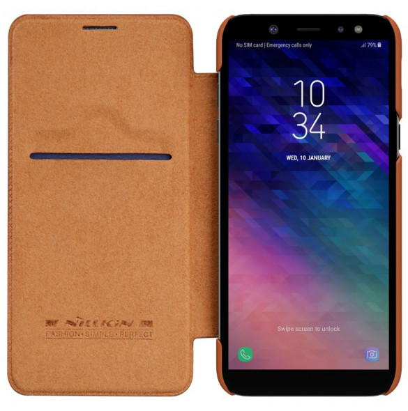Vackert och pålitligt skyddande fodral från Samsung Galaxy A6 Plus 2018 A605.