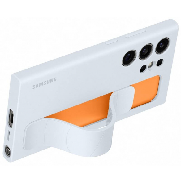 EF-GS928CLE Samsung Standing Grip Cover för Galaxy S24 Ultra Light Blue