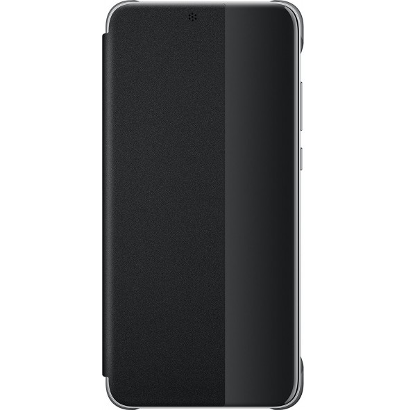Huawei S-View Cover Vikbart Fodral Till Huawei P20 - Svart