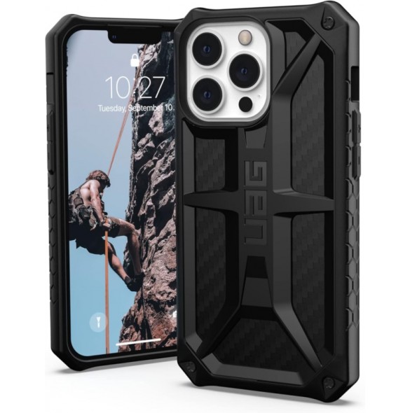 iPhone 13 Pro Monarch Cover, Carbon Fiber (113151114242)
