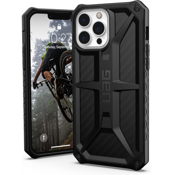 iPhone 13 Pro Max Monarch Cover, Carbon Fiber (113161114242)