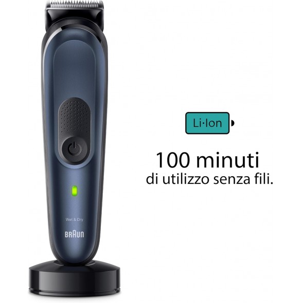 Braun MGK7450 11-i-1 Styling Set – Skäggtrimmer & Hårklippare