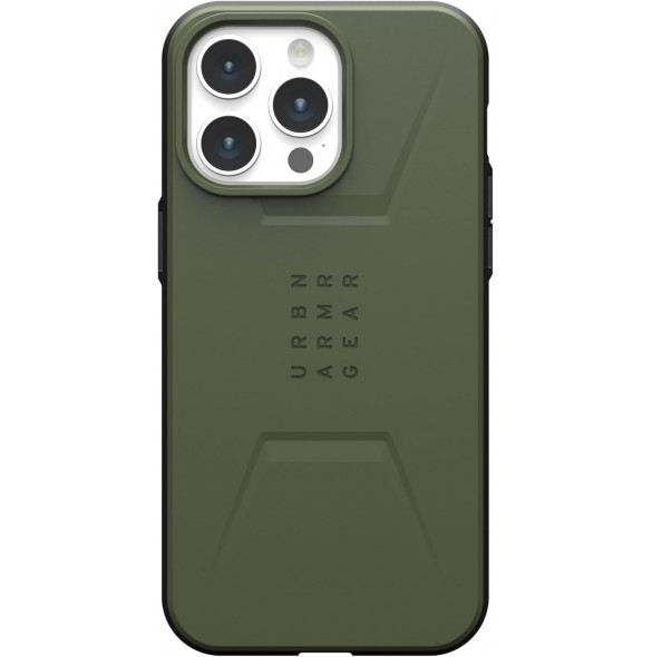 iPhone 15 Pro Max Civilian MagSafe Skal – Olivgrönt Skydd