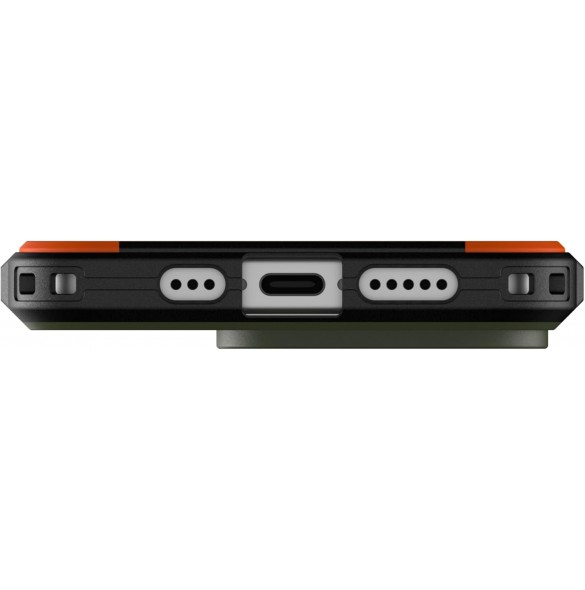 iPhone 15 Pro Civilian MagSafe Skal – Olivgrönt Skal