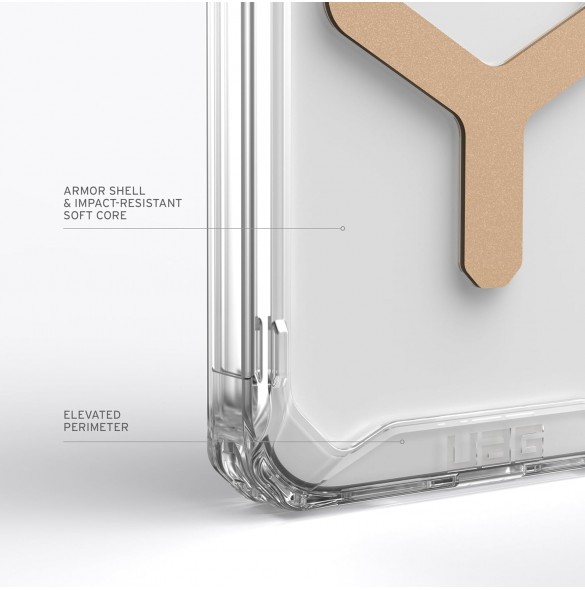 iPhone 15 Pro Plyo Magsafe – Is/Guld -114286114381