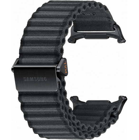 Samsung Trail ET-SVL70MBE för Galaxy Watch Ultra, klockrem, andningsbart armband, mörkgrå