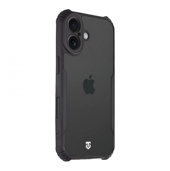 Tactical Quantum Stealth Kryt pro Apple iPhone 17 Clear/Black