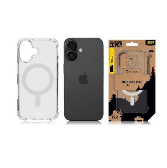 Tactical MagForce Plyo Kryt pro Apple iPhone 17 Transparent