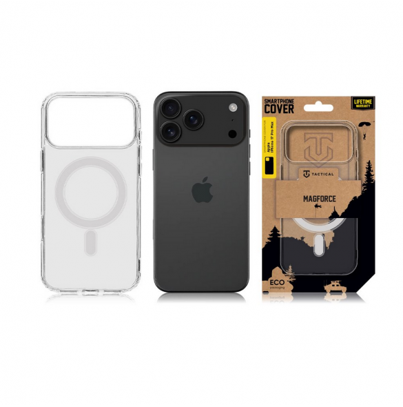 Tactical MagForce Kryt pro Apple iPhone 17 Pro Max Transparent
