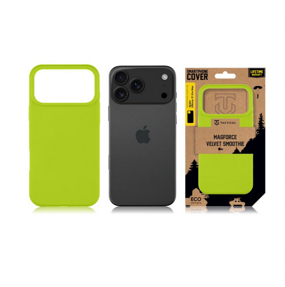 Tactical MagForce Velvet Smoothie Kryt pro Apple iPhone 17 Pro Max Avocado
