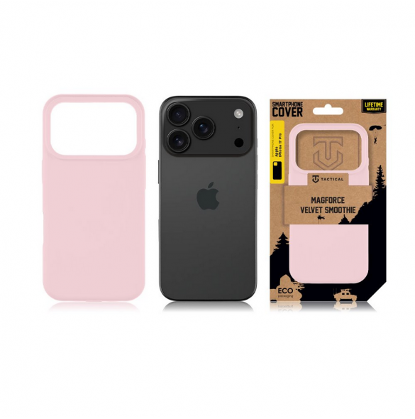 Tactical MagForce Velvet Smoothie Kryt pro Apple iPhone 17 Pro Pink Panther