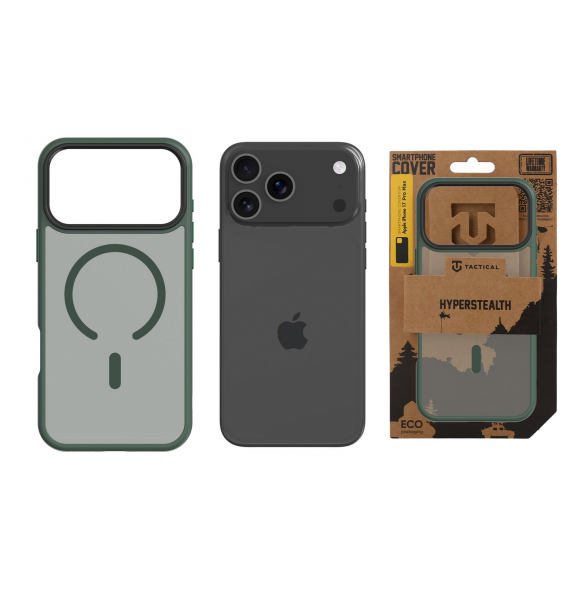 Tactical MagForce Hyperstealth Kryt pro iPhone 17 Pro Max Forest Green