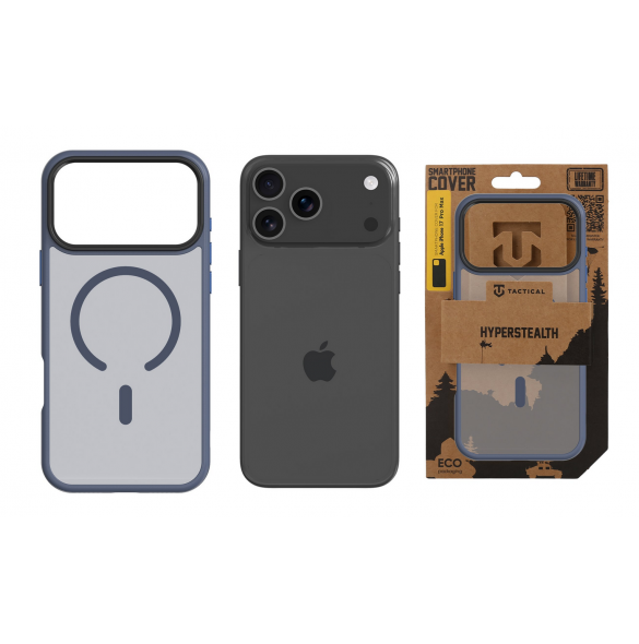 Tactical MagForce Hyperstealth Kryt pro iPhone 17 Pro Max Deep Blue