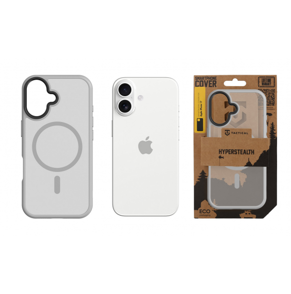 Tactical MagForce Hyperstealth Kryt pro iPhone 17 Light Grey