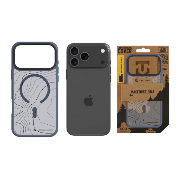Tactical MagForce Hyperstealth Sika Kryt pro iPhone 17 Pro Max Deep Blue