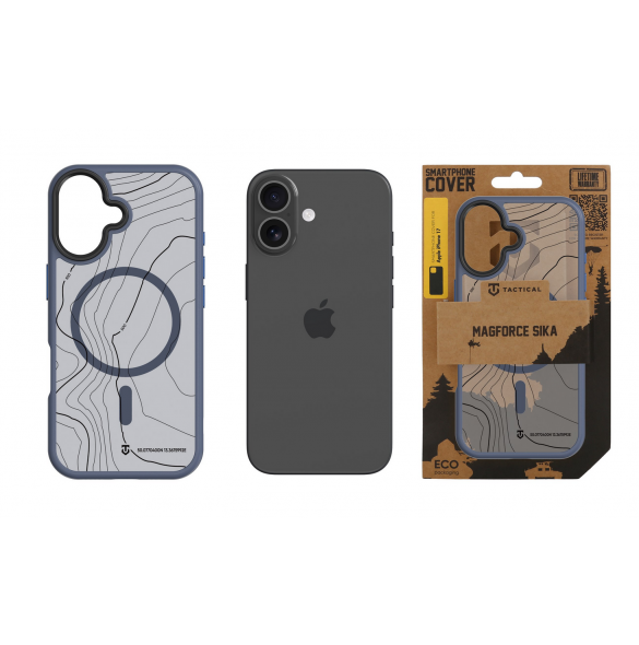 Tactical MagForce Hyperstealth Sika Kryt pro iPhone 17 Deep Blue